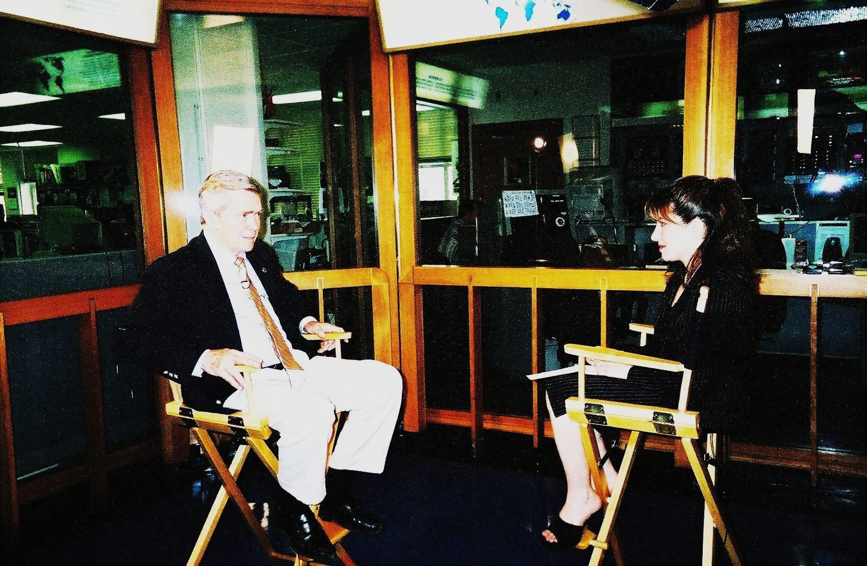 Mahtab Farid with Bruce Laingen served as the chargé d'affaires at the U.S. embassy in Tehran when the hostage crisis began and was in solitary confinement